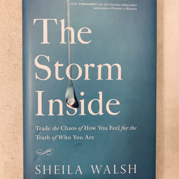 The Storm Inside by Sheila Walsh – What are you reading Wednesday?